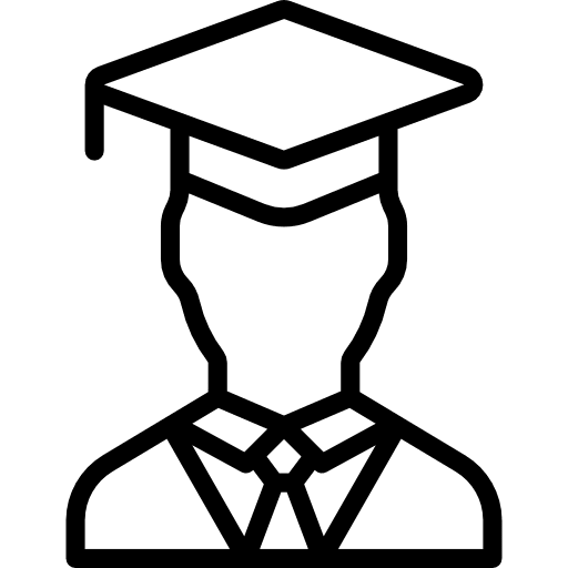 Graduate avatar graduate education icon