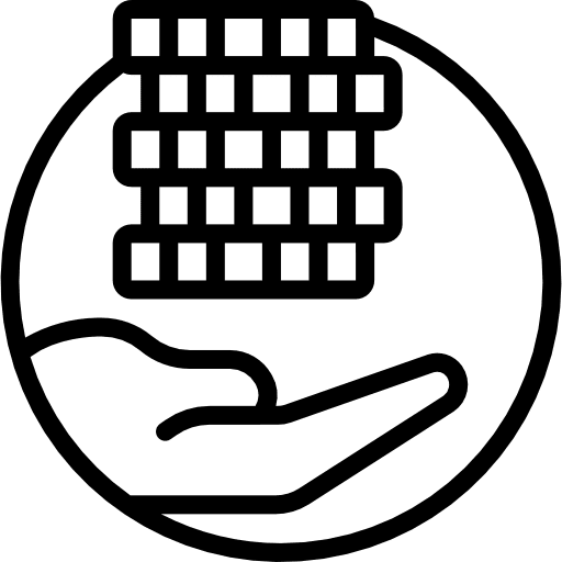 Investment hand gesture business savings icon