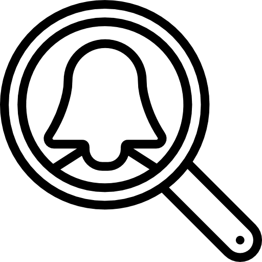 Job search business and finance job human resources icon