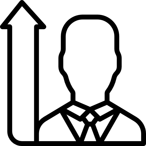 Promotion worker businessman business and finance icon