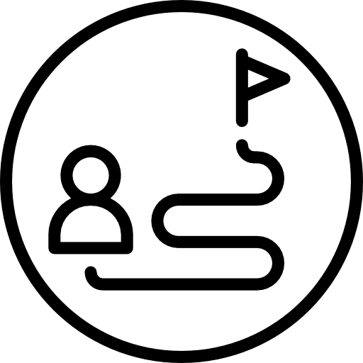 Route map point map pointer start icon