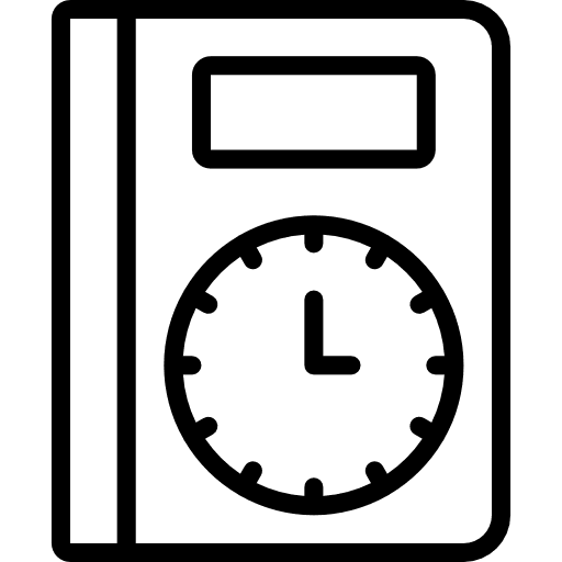 Schedule miscellaneous notebook schedule icon