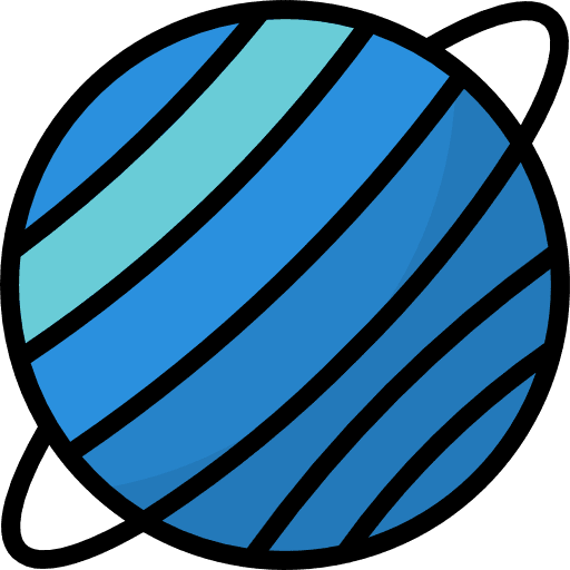 Uranus planet uranus astronomy icon