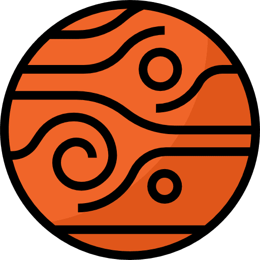 Venus space galaxy miscellaneous icon