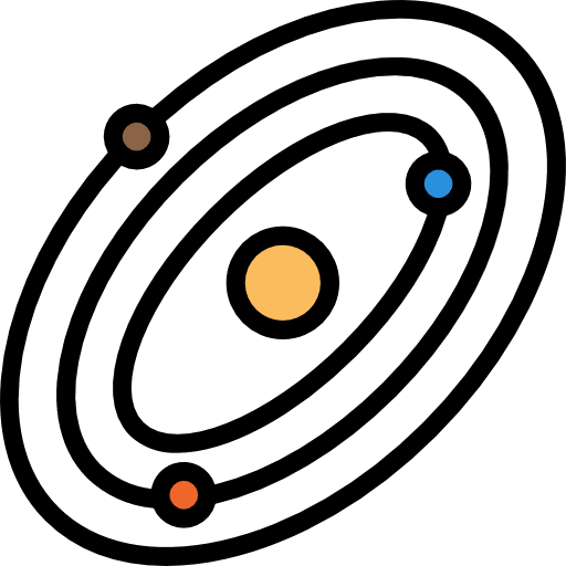 Solar system universe solar system space icon Solar system universe solar system space icon