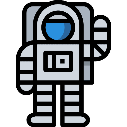 Astronaut professions and jobs avatar galaxy icon Astronaut professions and jobs avatar galaxy icon