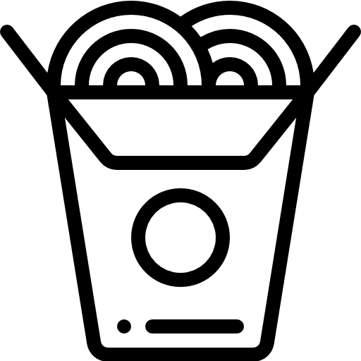 Noodles oriental japanese food food icon Noodles oriental japanese food food icon