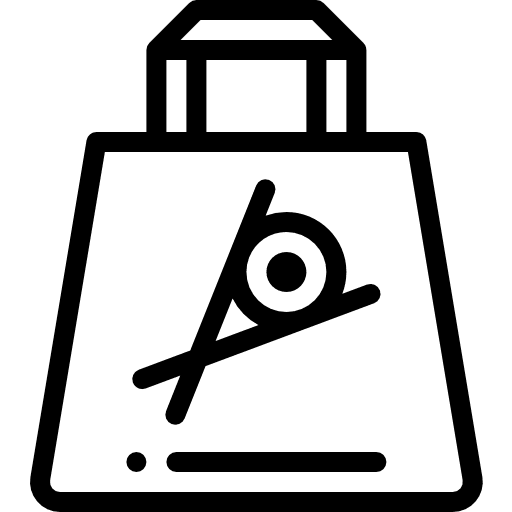 Sushi shopping bag sushi take away icon Sushi shopping bag sushi take away icon