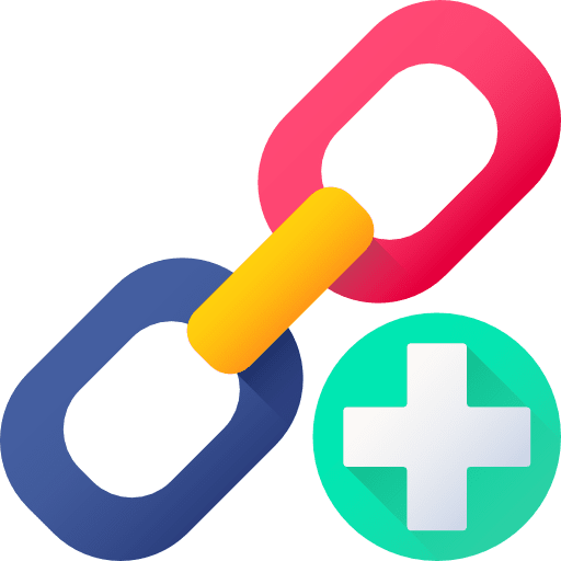 Add link add link add symbol icon