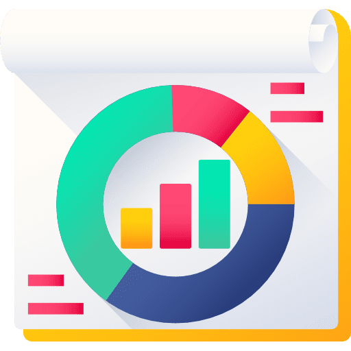 Analytics statistics seo and web business icon