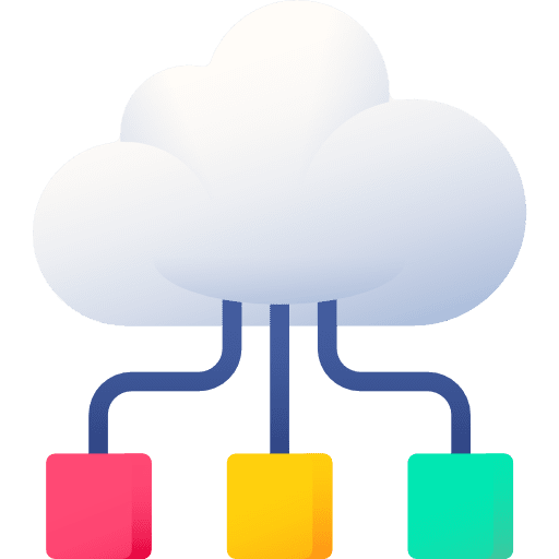Cloud computing multimedia option multimedia ui icon
