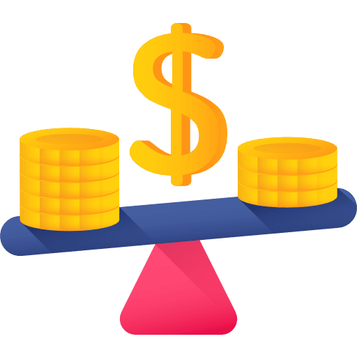 Balance balance economy finance icon