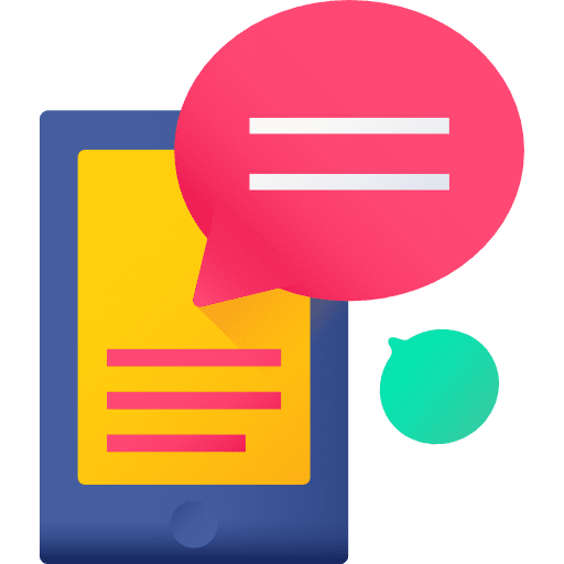 Smartphone add link chat linked icon