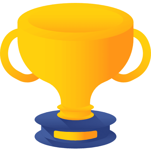 Trophy marketing cup trophy icon