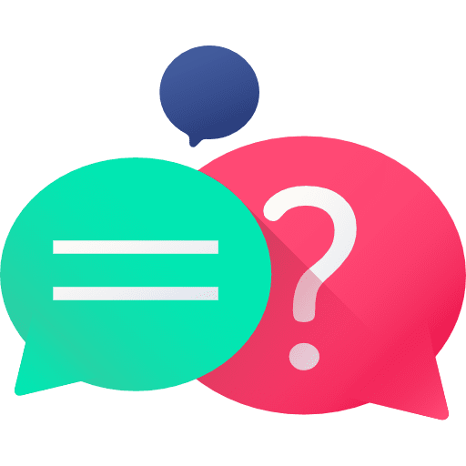Chat conversation communication speech bubble icon