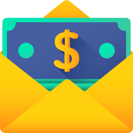 Income economy dollar income icon