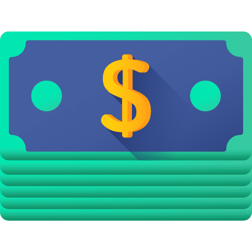 Money money notes cash icon
