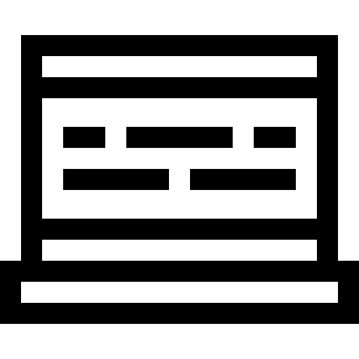 Code interface screen business and finance icon Code interface screen business and finance icon