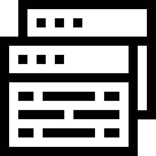 Code web page application developer icon