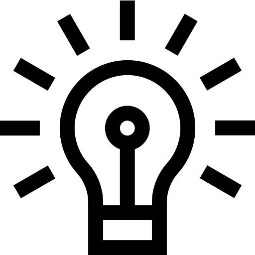 Lightbulb technology electricity ui icon Lightbulb technology electricity ui icon