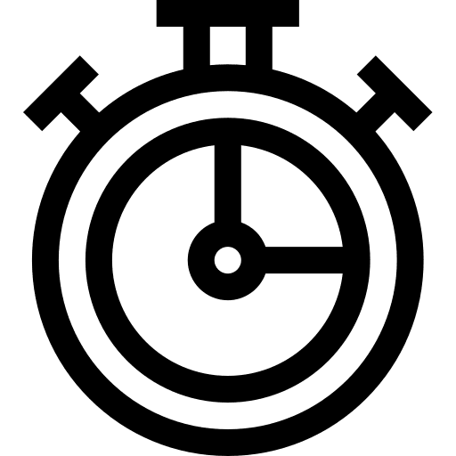 Chronometer time management time computer icon Chronometer time management time computer icon