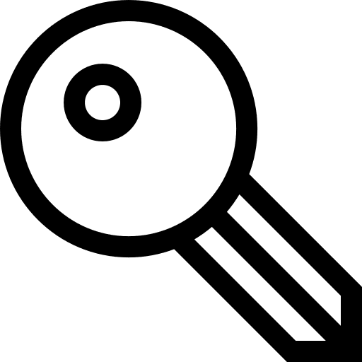 Key tools and utensils key passkey icon Key tools and utensils key passkey icon