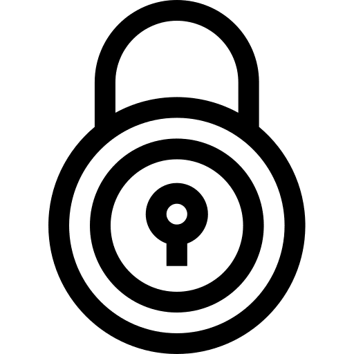 Security ui internet lock icon Security ui internet lock icon