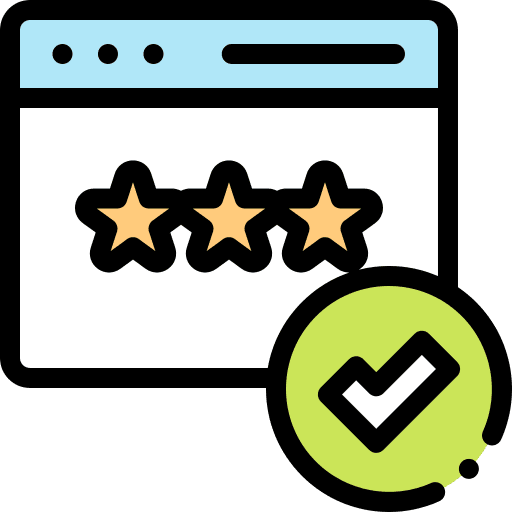 Check mark check mark communications stars icon Check mark check mark communications stars icon