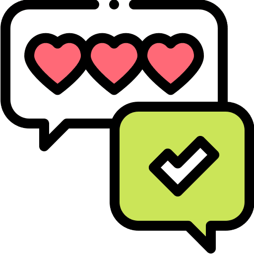 Check mark like check mark message icon Check mark like check mark message icon