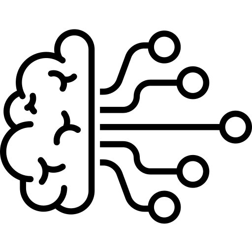 Brain plan business presentation icon