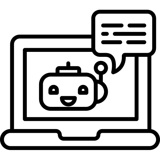 Chat communications communication support icon