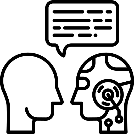 Chat electronics conversation human icon