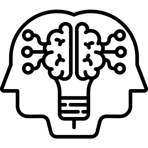 Ai science fiction artificial intelligence education icon