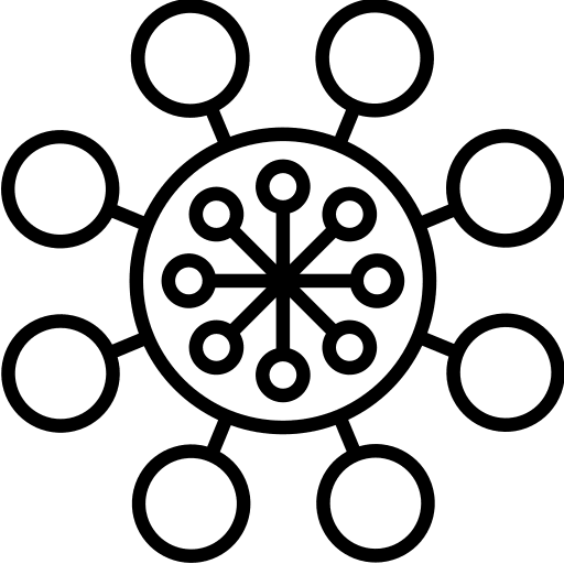 Deep learning data deep icon