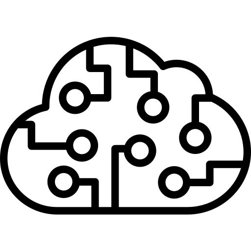 Data ui cloud computing multimedia option icon