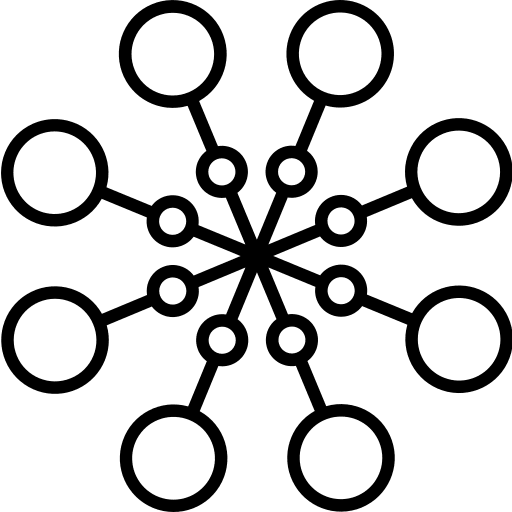 Learning deep education machine icon