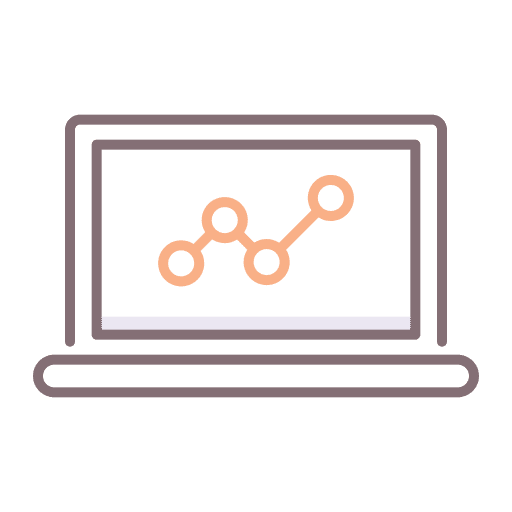Analytics graphic stats analytics icon