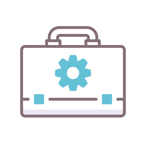 Project project marketing briefcase icon