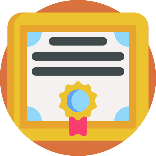 Diploma certificate education degree icon Diploma certificate education degree icon