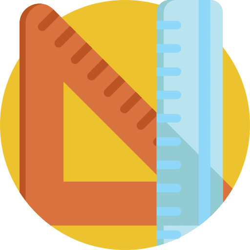 Rulers miscellaneous measuring set square icon Rulers miscellaneous measuring set square icon