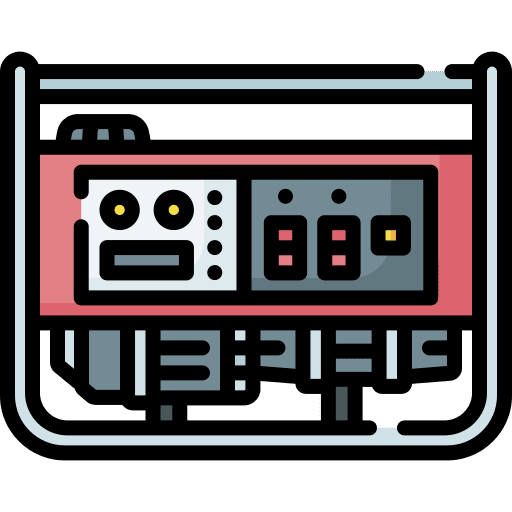 Electric dynamo electric electrical icon