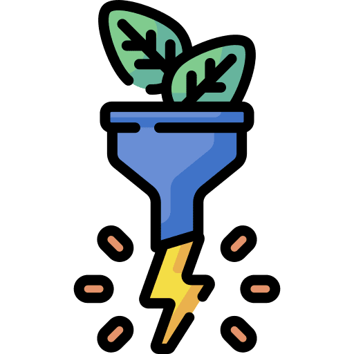 Energy transformation conversion fuel icon