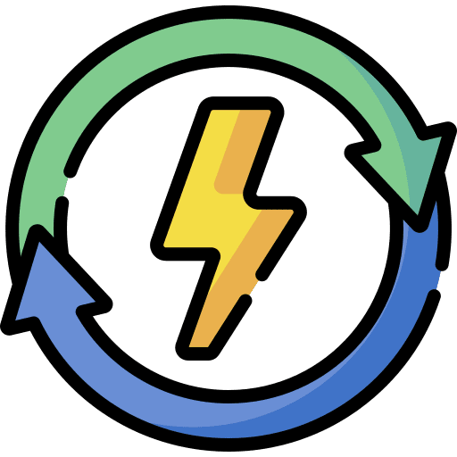 Renewable energy energy renewable energy power icon
