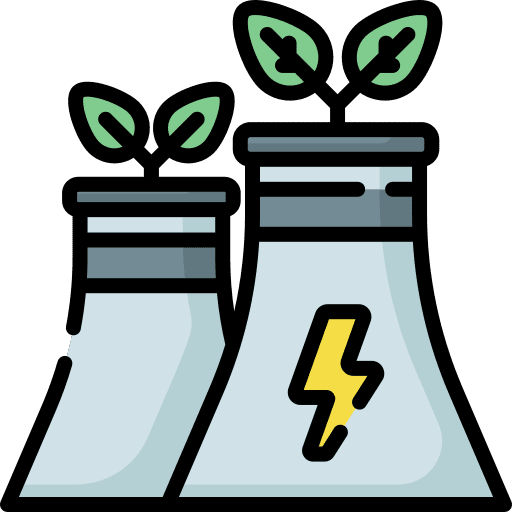 Factory buildings industry industries icon