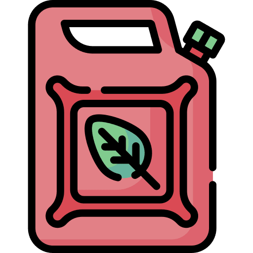 Natural oil natural fuel icon