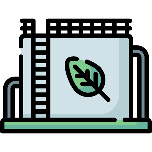 Natural power tank natural icon