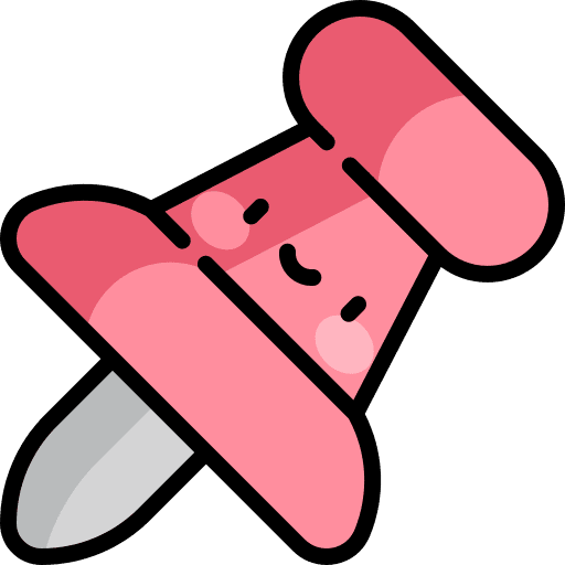 Pushpin tools and utensils pushpin education icon Pushpin tools and utensils pushpin education icon