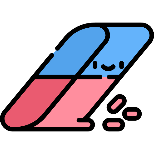 Eraser erase education remove icon Eraser erase education remove icon