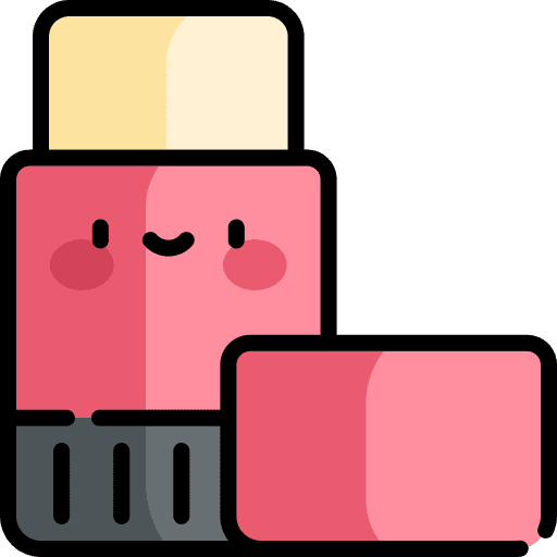 Glue stick handcraft tool education icon Glue stick handcraft tool education icon