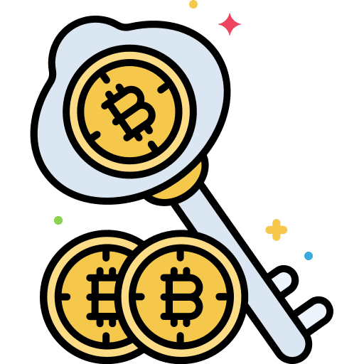 Cryptocurrency money cryptocurrency networking icon